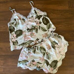 Victoria’s Secret satin pajama set